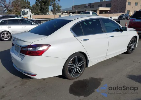2016 Honda Accord Sport из США, поврежденный, VIN 1HGCR2F55GA239678